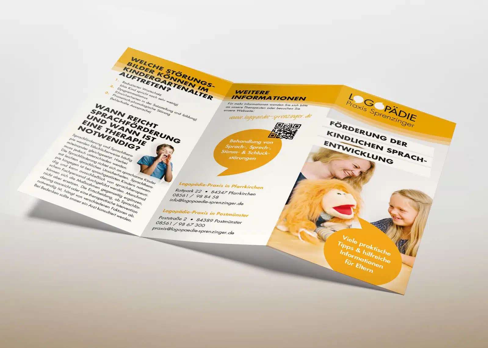 flyer Sprachförderung